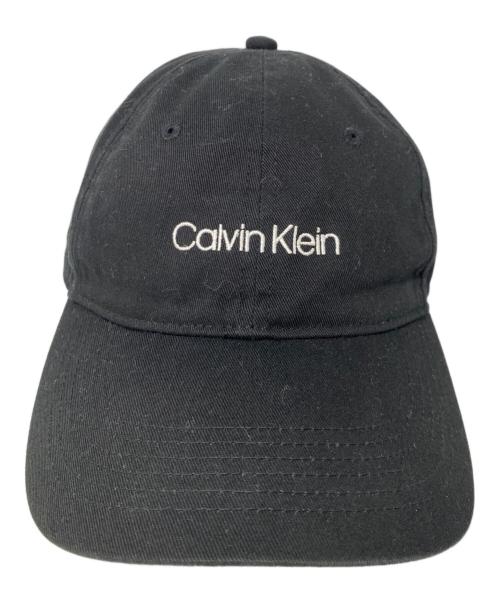 Calvin Klein（カルバンクライン）Calvin Klein (カルバンクライン) キャップ ブラックの古着・服飾アイテム