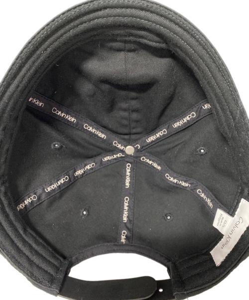 Calvin Klein（カルバンクライン）Calvin Klein (カルバンクライン) キャップ ブラックの古着・服飾アイテム