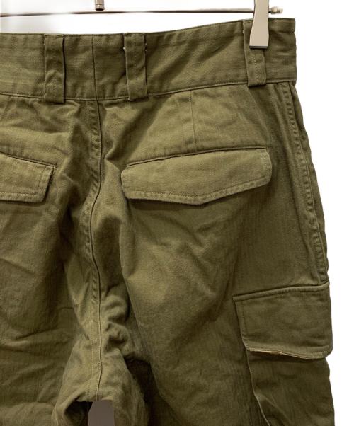ALIER AIZENAY（アリエル・アイゼネ）ALIER AIZENAY (アリエル・アイゼネ) カーゴパンツ カーキ サイズ:23の古着・服飾アイテム