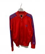 adidasアディダス）の古着「トラックジャケット」｜レッド