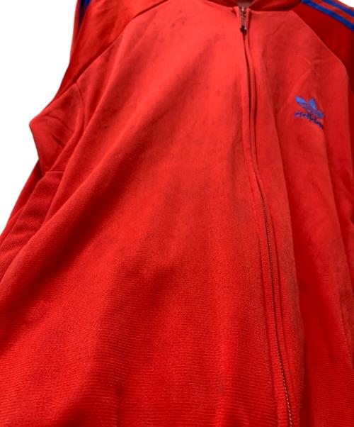 adidas（アディダス）adidas (アディダス) トラックジャケット レッド サイズ:Sの古着・服飾アイテム