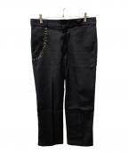 Dickies×htcディッキーズ×エイチティーシー）の古着「ウォレットチェーンスタッズカスタムパンツ874」｜ブラック