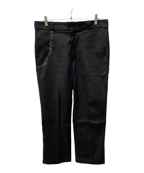 Dickies（ディッキーズ）Dickies (ディッキーズ) HTC (エイチティーシー) ウォレットチェーンスタッズカスタムパンツ874 ブラック サイズ:W36の古着・服飾アイテム