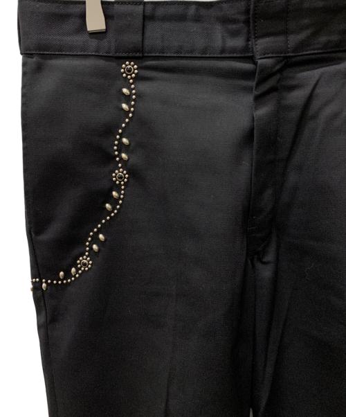 Dickies（ディッキーズ）Dickies (ディッキーズ) HTC (エイチティーシー) ウォレットチェーンスタッズカスタムパンツ874 ブラック サイズ:W36の古着・服飾アイテム