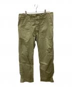 RRLダブルアールエル）の古着「Army Utility Flat Pants」｜カーキ