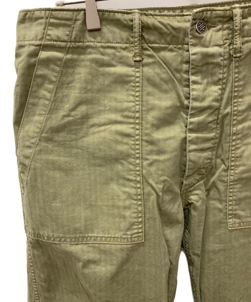 RRL（ダブルアールエル）RRL (ダブルアールエル) Army Utility Flat Pants カーキ サイズ:W32の古着・服飾アイテム