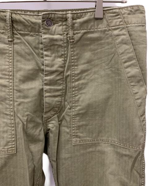 RRL（ダブルアールエル）RRL (ダブルアールエル) Army Utility Flat Pants カーキ サイズ:W32の古着・服飾アイテム