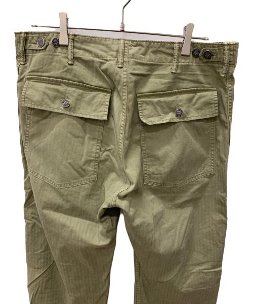 RRL（ダブルアールエル）RRL (ダブルアールエル) Army Utility Flat Pants カーキ サイズ:W32の古着・服飾アイテム