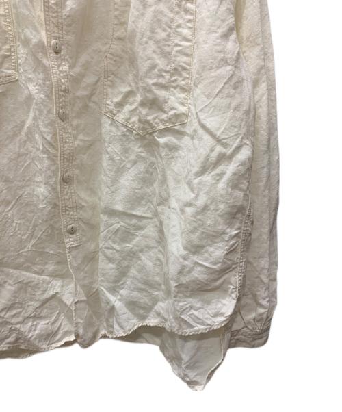 TCB jeans（ティーシービー ジーンズ）TCB JEANS (ティーシービー ジーンズ) 長袖シャツ アイボリー サイズ:46の古着・服飾アイテム
