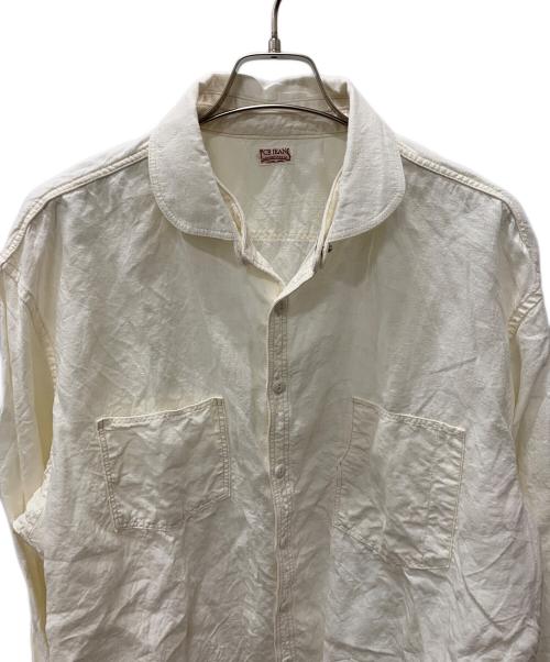 TCB jeans（ティーシービー ジーンズ）TCB JEANS (ティーシービー ジーンズ) 長袖シャツ アイボリー サイズ:46の古着・服飾アイテム