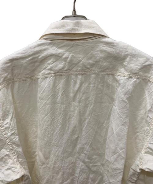 TCB jeans（ティーシービー ジーンズ）TCB JEANS (ティーシービー ジーンズ) 長袖シャツ アイボリー サイズ:46の古着・服飾アイテム