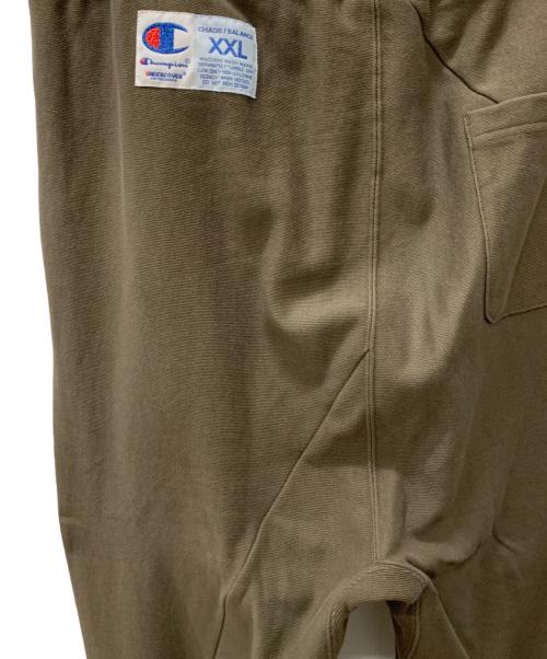 Champion REVERSE WEAVE（チャンピオン リバース ウィーブ）Champion REVERSE WEAVE (チャンピオン リバース ウィーブ) UNDERCOVER (アンダーカバー) スウェットパンツ オリーブ サイズ:XXLの古着・服飾アイテム