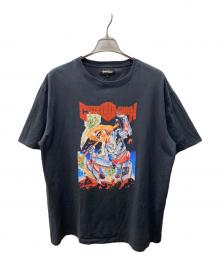 PEACE AND AFTER×CYBORGじいちゃんG（ピースアンドアフター）の古着「Tシャツ」｜ブラック