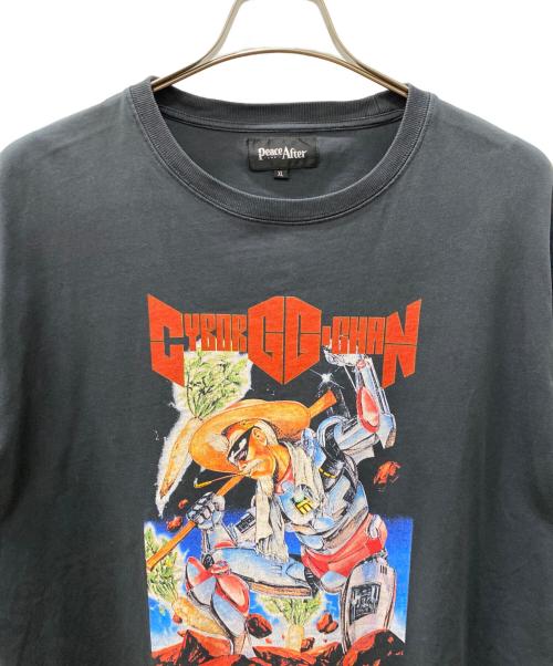 PEACE AND AFTER（ピースアンドアフター）Peace and After (ピースアンドアフター) CYBORGじいちゃんG Tシャツ ブラック サイズ:XLの古着・服飾アイテム
