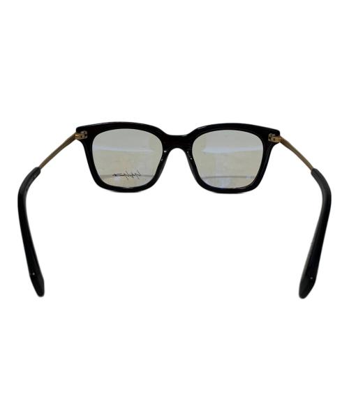 YOHJI YAMAMOTO（ヨウジヤマモト）YOHJI YAMAMOTO (ヨウジヤマモト) 眼鏡 ブラック サイズ:51□20の古着・服飾アイテム