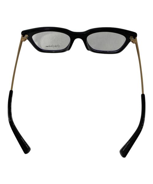 YOHJI YAMAMOTO（ヨウジヤマモト）YOHJI YAMAMOTO (ヨウジヤマモト) 眼鏡 ブラック サイズ:51□20の古着・服飾アイテム