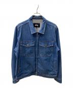 stussyステューシー）の古着「デニムジップジャケット」｜インディゴ