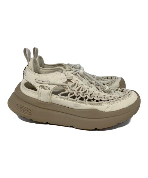 KEEN（キーン）KEEN (キーン) ユニーク ダブルケー アイボリー サイズ:23cmの古着・服飾アイテム