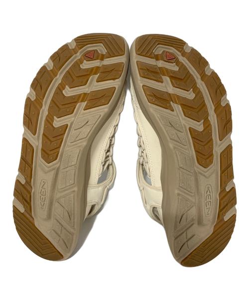 KEEN（キーン）KEEN (キーン) ユニーク ダブルケー アイボリー サイズ:23cmの古着・服飾アイテム