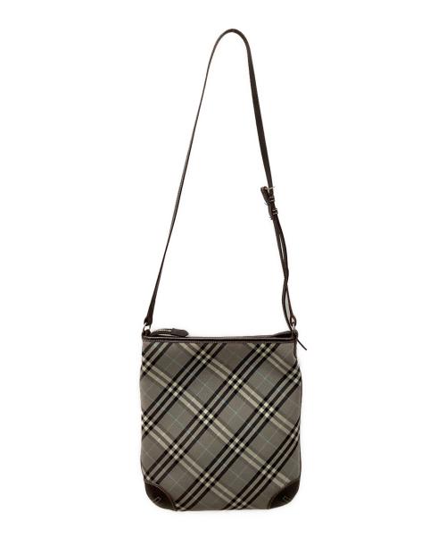 BURBERRY（バーバリー）BURBERRY (バーバリー) ショルダーバッグ グレーの古着・服飾アイテム