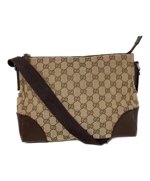 GUCCI（グッチ）GUCCI (グッチ) GG ショルダーバッグ ベージュの古着・服飾アイテム