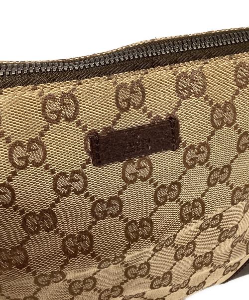 GUCCI（グッチ）GUCCI (グッチ) GG ショルダーバッグ ベージュの古着・服飾アイテム