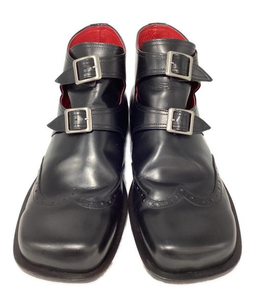 Jean Paul GAULTIER（ジャンポールゴルチェ）Jean Paul GAULTIER (ジャンポールゴルチェ) ブーツ ブラック サイズ:27cmの古着・服飾アイテム