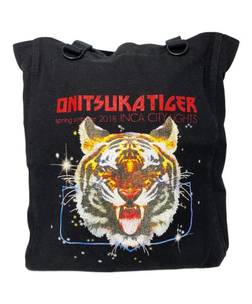 Onitsuka Tiger（オニツカタイガー）Onitsuka Tiger (オニツカタイガー) トートバッグ ブラックの古着・服飾アイテム