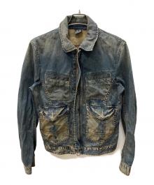 ARMANI EXCHANGE（アルマーニ エクスチェンジ）の古着「デニムジャケット」｜インディゴ