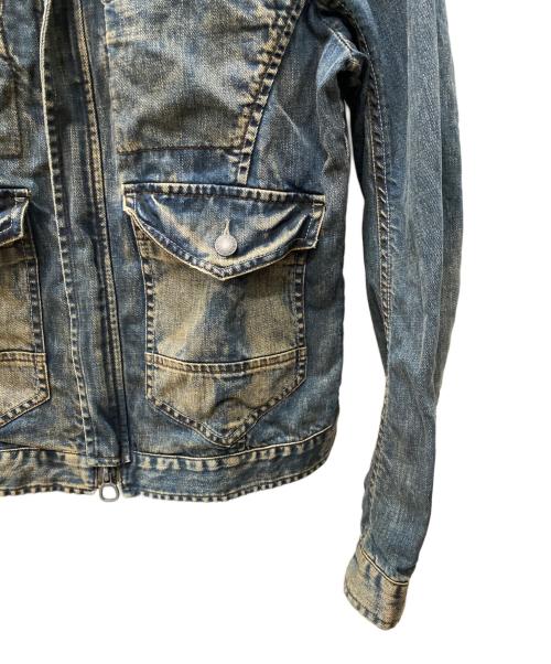 ARMANI EXCHANGE（アルマーニ エクスチェンジ）ARMANI EXCHANGE (アルマーニ エクスチェンジ) デニムジャケット インディゴ サイズ:Mの古着・服飾アイテム