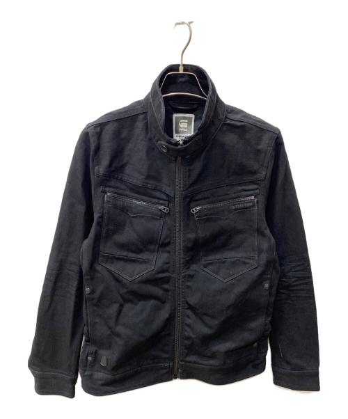 G-STAR RAW（ジースターロゥ）G-STAR RAW (ジースターロゥ) デニムジャケット ブラック サイズ:Lの古着・服飾アイテム