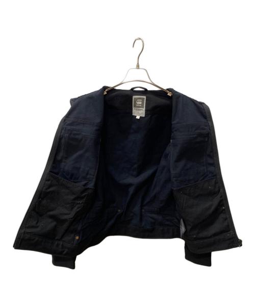 G-STAR RAW（ジースターロゥ）G-STAR RAW (ジースターロゥ) デニムジャケット ブラック サイズ:Lの古着・服飾アイテム