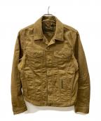 DIESELディーゼル）の古着「デニムジャケット」｜マスタード
