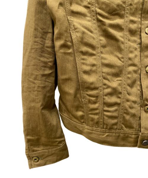 DIESEL（ディーゼル）DIESEL (ディーゼル) デニムジャケット マスタード サイズ:Mの古着・服飾アイテム