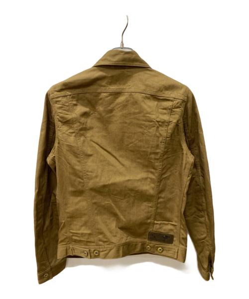 DIESEL（ディーゼル）DIESEL (ディーゼル) デニムジャケット マスタード サイズ:Mの古着・服飾アイテム