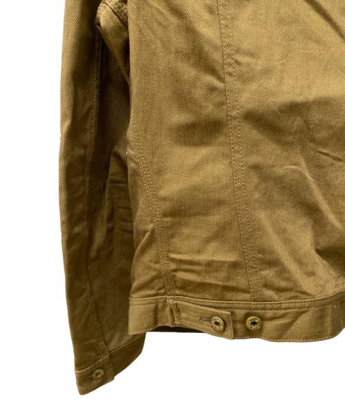 DIESEL（ディーゼル）DIESEL (ディーゼル) デニムジャケット マスタード サイズ:Mの古着・服飾アイテム