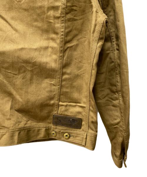 DIESEL（ディーゼル）DIESEL (ディーゼル) デニムジャケット マスタード サイズ:Mの古着・服飾アイテム