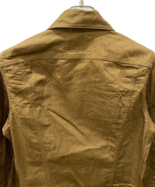 DIESEL（ディーゼル）DIESEL (ディーゼル) デニムジャケット マスタード サイズ:Mの古着・服飾アイテム