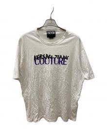 VERSACE JEANS COUTURE（ヴェルサーチ ジーンズクチュール）の古着「Tシャツ」｜ホワイト