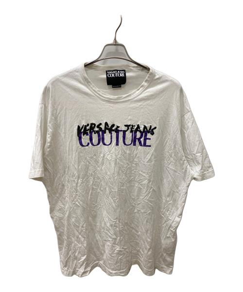 VERSACE JEANS COUTURE（ヴェルサーチ ジーンズクチュール）VERSACE JEANS COUTURE (ヴェルサーチ ジーンズクチュール) Tシャツ ホワイト サイズ:XXXLの古着・服飾アイテム