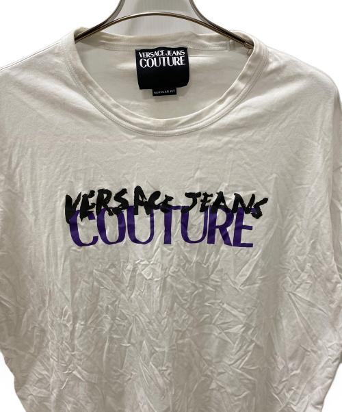 VERSACE JEANS COUTURE（ヴェルサーチ ジーンズクチュール）VERSACE JEANS COUTURE (ヴェルサーチ ジーンズクチュール) Tシャツ ホワイト サイズ:XXXLの古着・服飾アイテム
