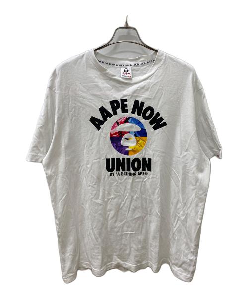 Aape BY A BATHING APE（エーエイプ バイ アベイシングエイプ）AAPE BY A BATHING APE (エーエイプ バイ アベイシングエイプ) Tシャツ ホワイト サイズ:XXLの古着・服飾アイテム