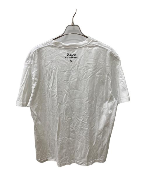 Aape BY A BATHING APE（エーエイプ バイ アベイシングエイプ）AAPE BY A BATHING APE (エーエイプ バイ アベイシングエイプ) Tシャツ ホワイト サイズ:XXLの古着・服飾アイテム