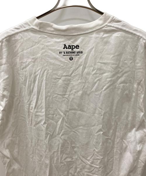 Aape BY A BATHING APE（エーエイプ バイ アベイシングエイプ）AAPE BY A BATHING APE (エーエイプ バイ アベイシングエイプ) Tシャツ ホワイト サイズ:XXLの古着・服飾アイテム