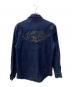 HARLEY-DAVIDSON (ハーレーダビッドソン) デニムジャケット インディゴ サイズ:M：6000円