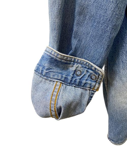 HARLEY-DAVIDSON（ハーレーダビッドソン）HARLEY-DAVIDSON (ハーレーダビッドソン) デニムジャケット ブルー サイズ:Mの古着・服飾アイテム