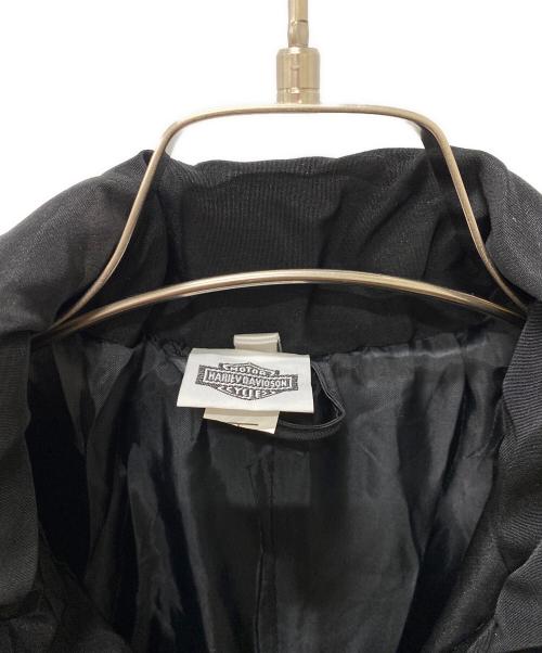 HARLEY-DAVIDSON（ハーレーダビッドソン）HARLEY-DAVIDSON (ハーレーダビッドソン) レーシングジャケット ブラック サイズ:Lの古着・服飾アイテム