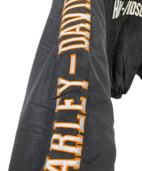 HARLEY-DAVIDSON（ハーレーダビッドソン）HARLEY-DAVIDSON (ハーレーダビッドソン) レーシングジャケット ブラック サイズ:Lの古着・服飾アイテム