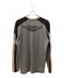 HARLEY-DAVIDSON (ハーレーダビッドソン) カラーブロック ロングスリーブ Tシャツ グレー サイズ:M：4000円
