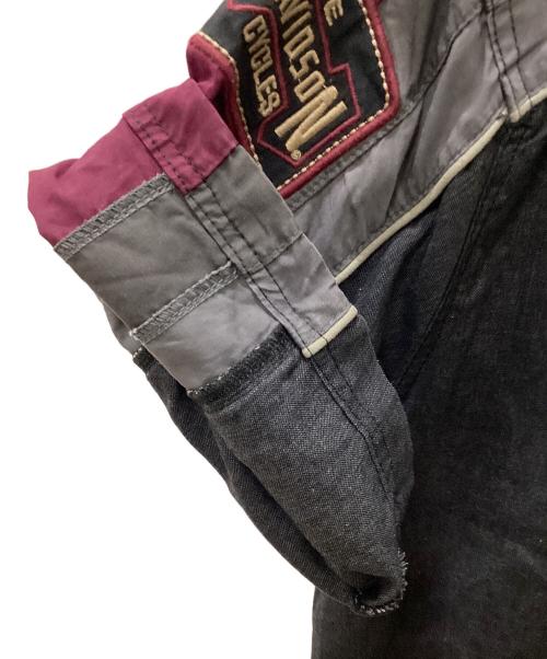 HARLEY-DAVIDSON（ハーレーダビッドソン）HARLEY-DAVIDSON (ハーレーダビッドソン) 半袖シャツ ブラック サイズ:Mの古着・服飾アイテム